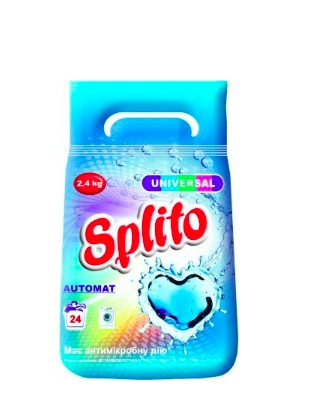 Порошок для прання SPLITO автомат 2,4 кг. (4820049383027)